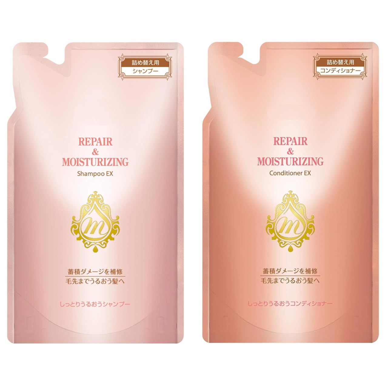 

DHC Moisturizing EX Refill Set of 2 with Bonus (Shampoo & Conditioner)