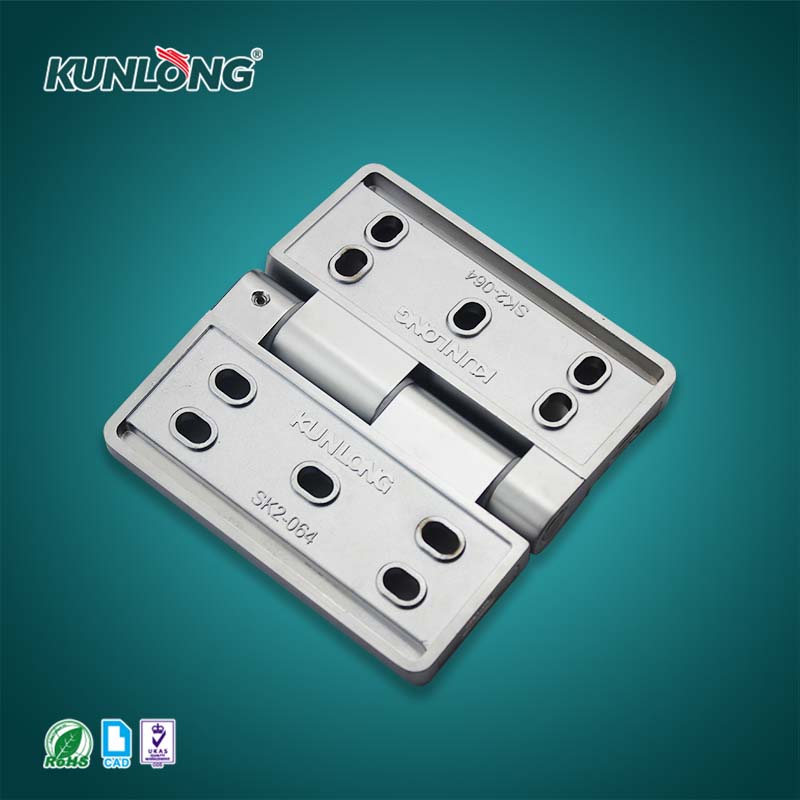 SK2-064 Stainless Steel Freezer Cabinet Exposed Hinge Zinc Alloy Material Zinc Plated Finish for Industrial Oven Test Chamber