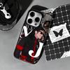 M-Michael Jackson  Phone Case For iPhone 17,16,15,14,13,12,11 Plus,Pro Max,XS,Colored Silver Phone Case
