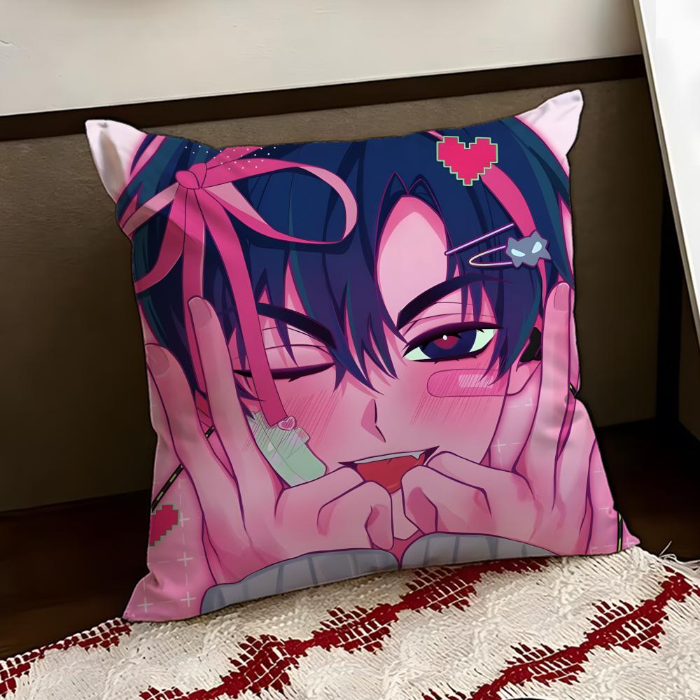 Alien Anime SStage Cushion Cover Reversible Soft Durable Pillow Cover Home  Car MultiScene Use for Daily Comfort