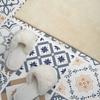 Self-Adhesive Vinyl Panel With Print 120x60 cm Checkered Mosaic Patterns