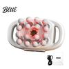Deep Tissue Massage Roller Multi-Head Muscle Massager for Back Legs And Waist Dual-mode Kneading with Adjustable Intensity Professional Handheld