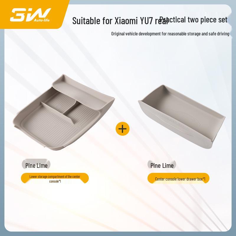 3W Xiaomi YU7/SU7/Ultra Center Console Armrest Storage Box