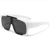 Cycling Sunglasses Windproof Wrap Around Fit Over Sunglasses Driving Riding Shades Lightweight Wrap Around Glasses For Driving