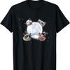 Funny Cat Memes Howling Moon T-Shirt