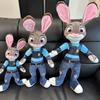 Lovely Zootopia Plush Toy Nick Fox Judy Rabbit Plushies Stuffed Anime Huggable Lovely Doll Birthday Gifts Girl