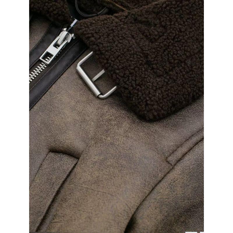 Fashion Kaslead Women's Double-Sided Jacket Outwear