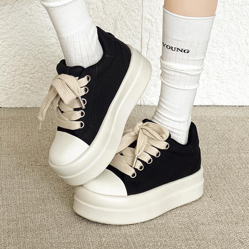 Nische CM Innenhöhung Board Schuhe Herbst Plateau Freizeitschuhe Mickey Großer Kopf Schuhe Trend