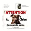 Vintage Metal Sign French Bulldog Dog Warning Decor for Home Garden Wall Art