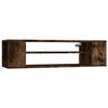 VidaXL Armoire TV suspendue Chêne fumé 100x30x26,5cm Bois d'ingénierie 826360