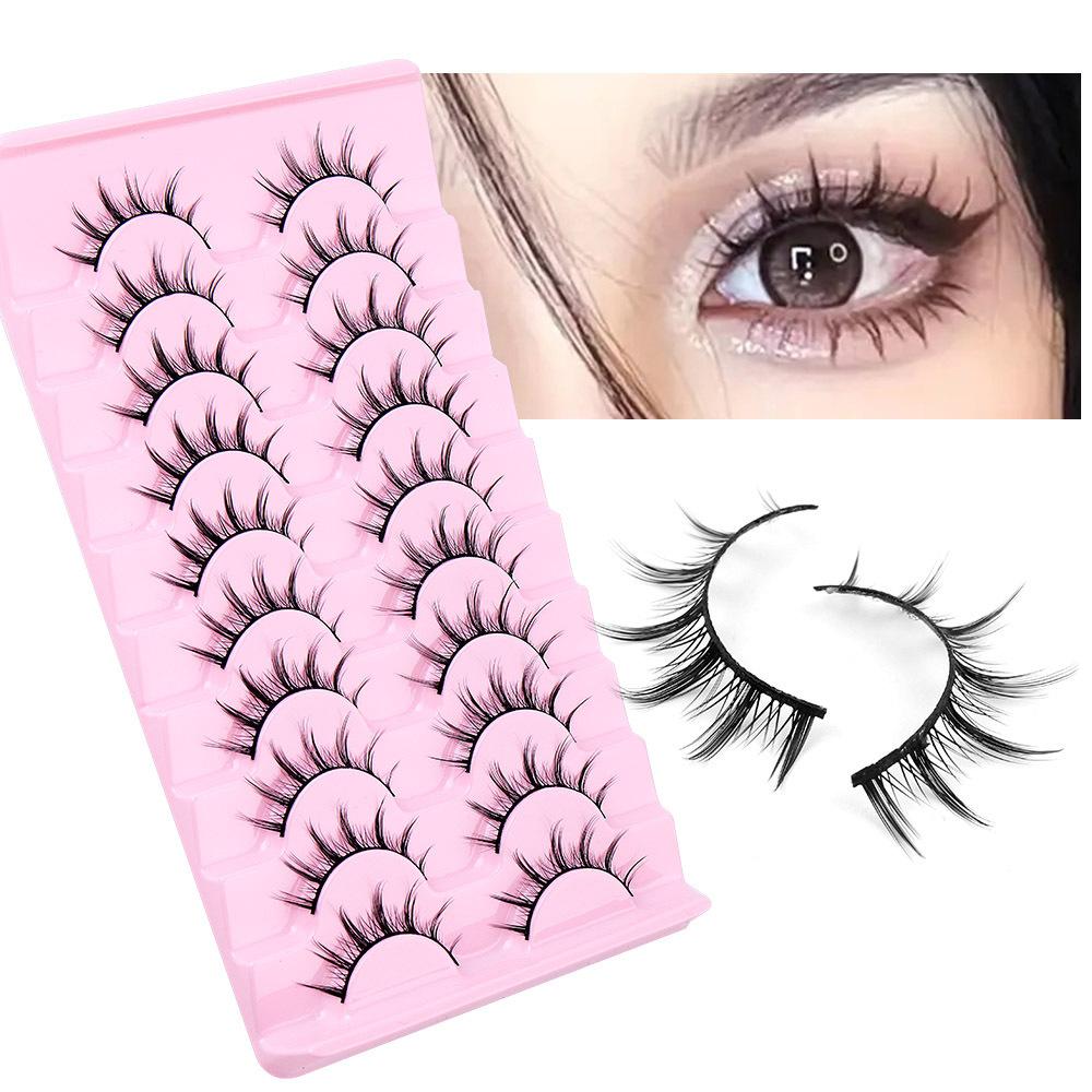 Barbie Comic Eyes False Eyelashes Daily Makeup Enlarges Eyes Natural Eyelashes