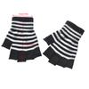 Soft Kid Winter Glove Half-finger Knit Color Matching Mitten for Winter Supplies
