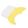 Half Moon Shape Silicone Eyeliner Aid Multifunctional Short Handle Silicone Winged Tip for Makeup