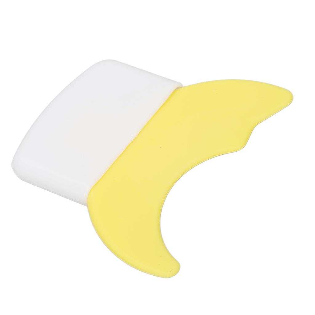 Half Moon Shape Silicone Eyeliner Aid Multifunctional Short Handle Silicone Winged Tip for Makeup