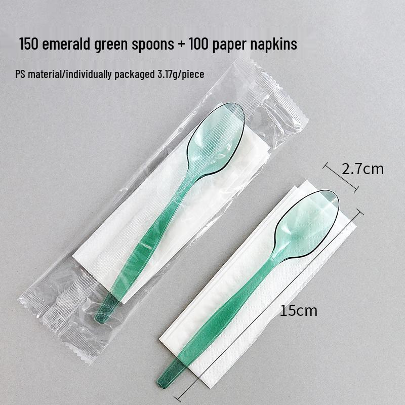 Сверхпрочный одноразовый набор пластиковых столовых приборов