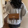 New Luxury Square Bag, Chain Strap Vintage Adjustable Shoulder Crossbody Bag, Minimalist Purse for Daily Use Women Bag