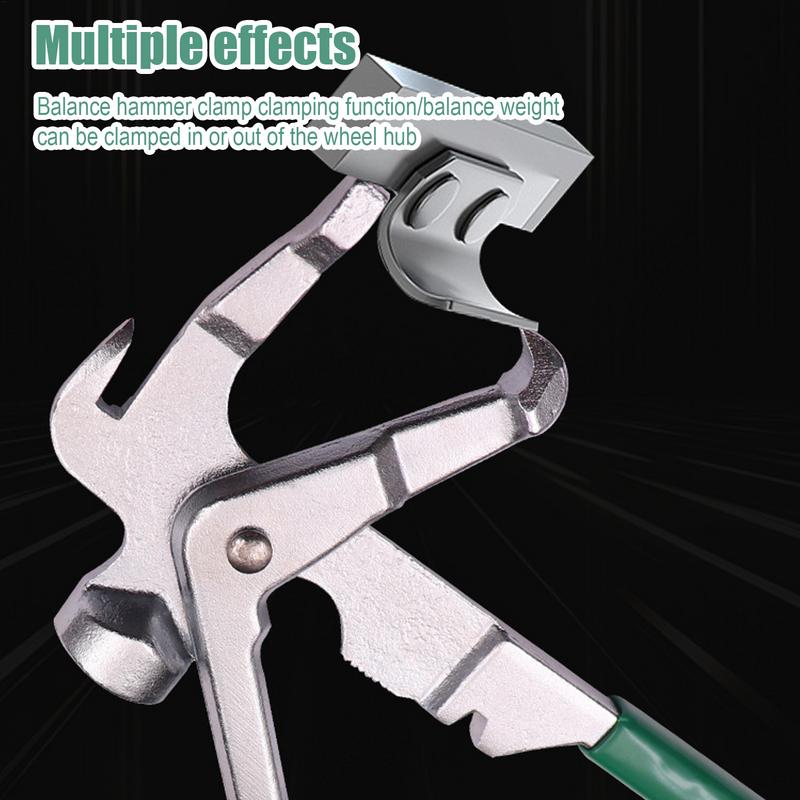 Wheel Weight Hammer Balance Weight Hammer Remover Wheel Weight Pliers Installer Repair Machinery Accessories Pinch Removal Tool