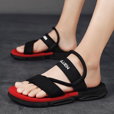 Sandali da spiaggia estivi da uomo Ciabatte casual Sandali infradito Ciabatte con cinturino a T per uomo