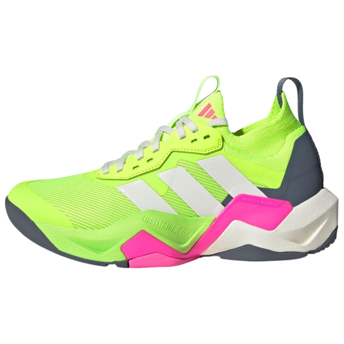 

adidas Rapidmove ADV 2 Lucid Lemon Pink Women Sneakers Green Chalk-White Lucid-Pink JI3904 36