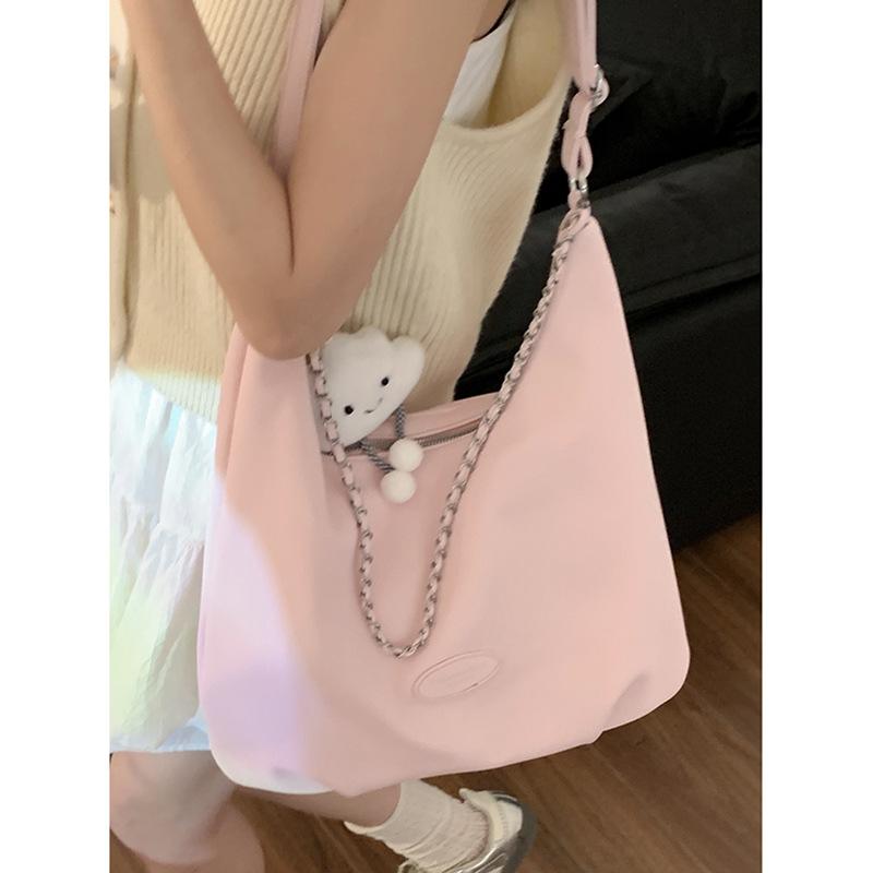 Korean Tote Bag High-end Sense Large-capacity Women's Backpack 2025 New Simple and Versatile Shoulder Messenger Bag