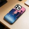 Band P-Paramore Handyhülle Für iPhone 17,16,15,14,13,12,11 Plus,Pro Max,XS,Farbig Versilberte Innenabdeckung