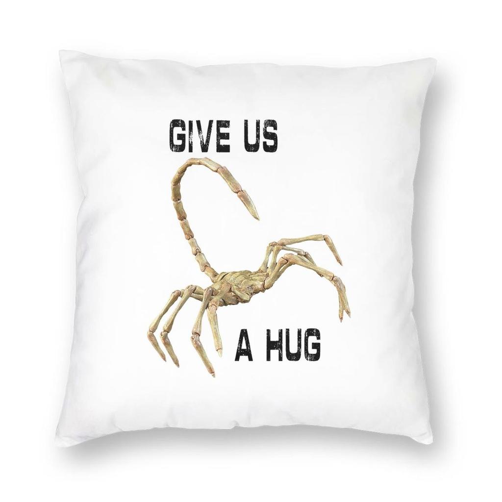 FaceHugger Alien Xenomorph Shoulder Square Pillowcase Pillow Cover Cushion Throw Pillow for Home Bedroom Car