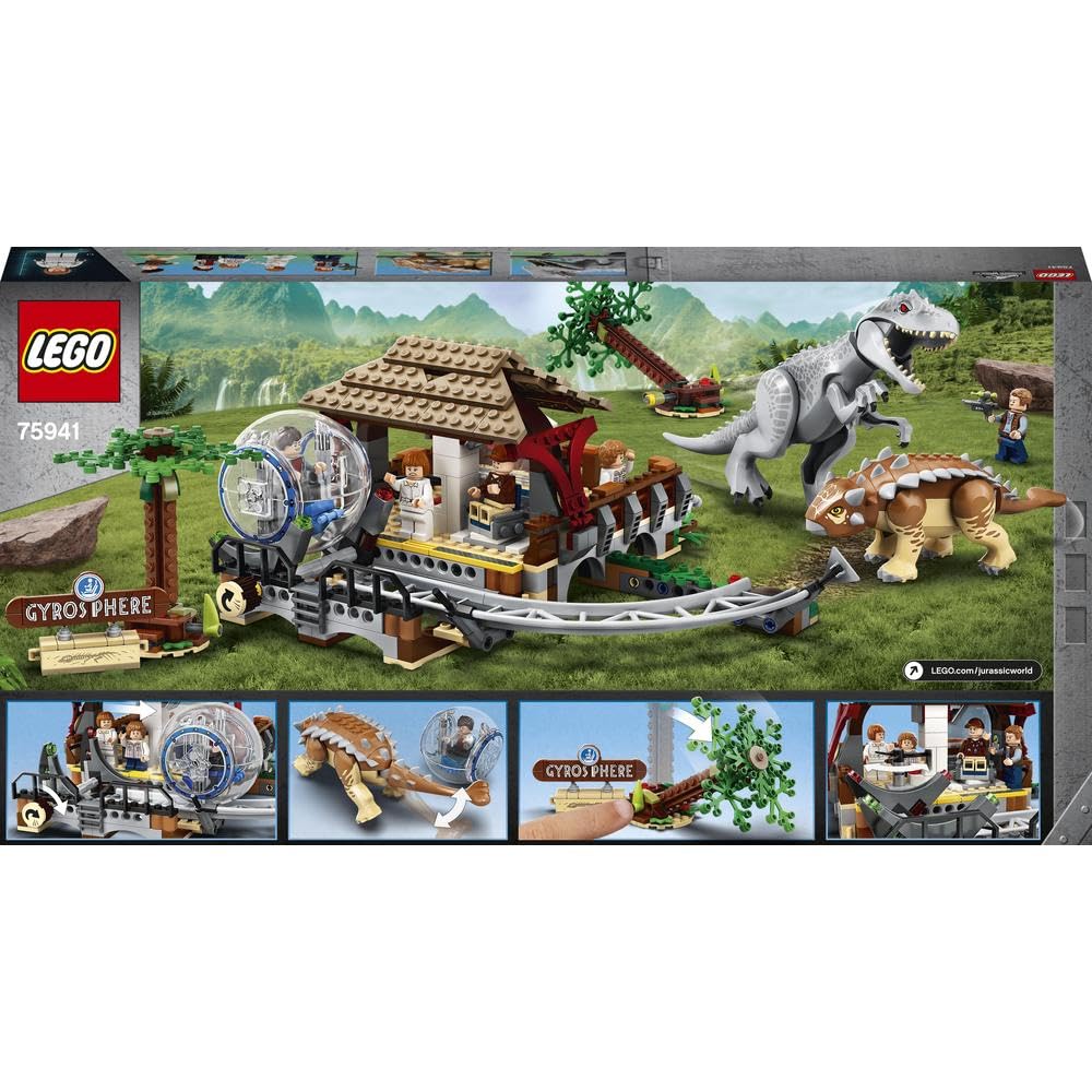 LEGO Jurský svět Indominus Rex vs. Ankylosaurus 75941