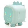 Blue Dinosaur Alarm Clock for Children with Night Light, Digital Clock for Children - Green -
