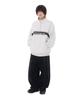 OHY Cracked Stripe Logo Anorak Mtm - Light Melange