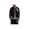 Y-3 Patchwork Full-Zip Bomber Jacket With Ribbed Collar Unisex Jackets Black IQ2133