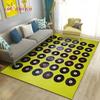 3D Classical Music Vintage Vinyl Record Area Rug Carpet Rug for Living Room Bedroom Sofa Decoration Kid Play Non-slip Floor Mat