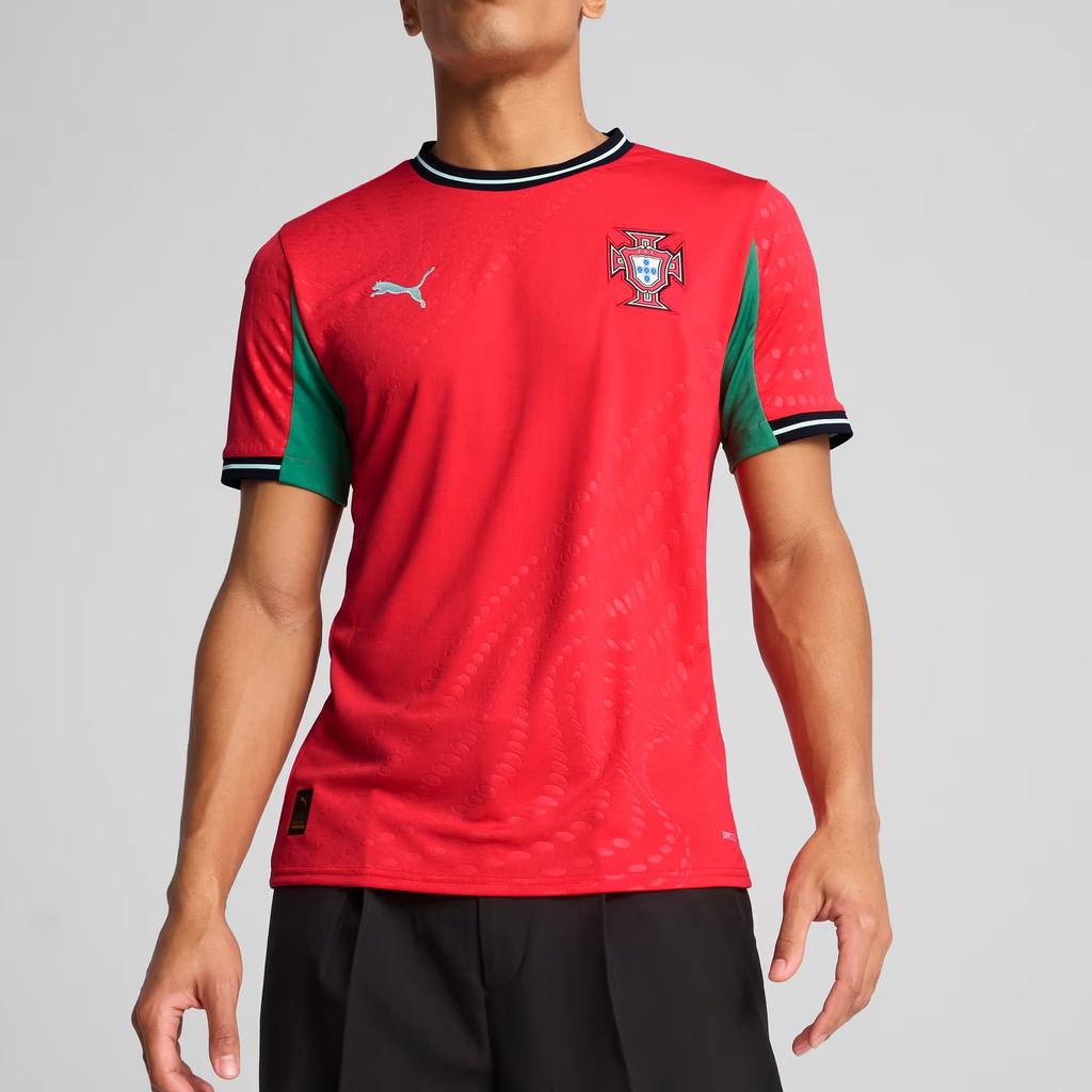 New PUMA DRYCELL Soccer Jersey Men's Pure Red/Fresh Mint 780768-02
