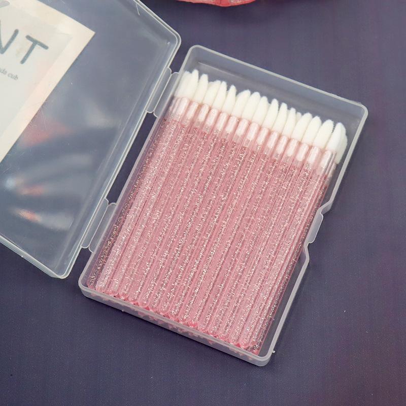 

Crystal Lipstick & Gloss Brush Set with Eyelash Cleaning Mousse