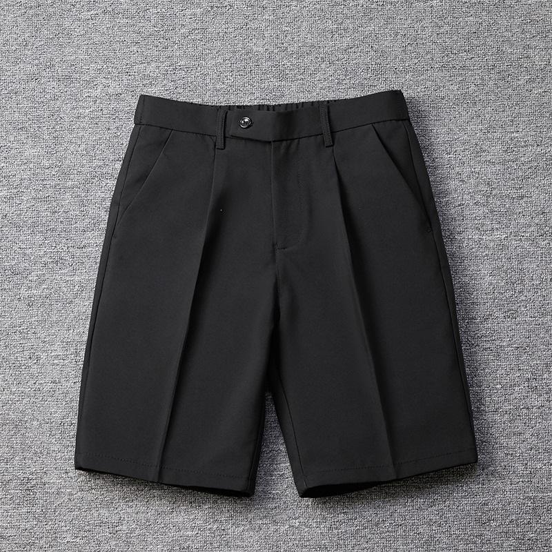 Medium pants new pants loose casual suit shorts men's trendy brand five-point pants business large size summer