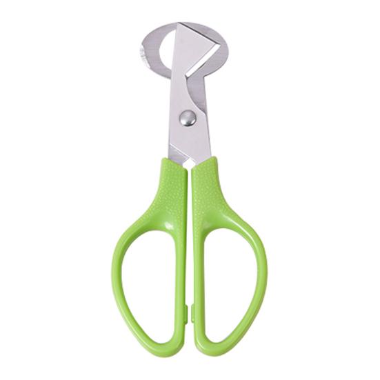 

Quail Egg Scissors with Non-Slip Handle Egg Shell Cutter Stainless Steel Blade Egg Cutter Shears Easy Clean Kitchen Tool for Precise Cutting