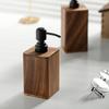 1PC Solid Wood Kitchen Hand Sanitizer Bottle Home Decoration Lotion Dispensing Bottle Hotel 200ml  400ml