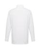 DAKS SHIRTS No-Care Rayon Blend Solid Shirt Slim Fit White_Dma3Shdl301A1