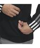 Sweter z podszewką wiatroodporny z długim rękawem Three Stripes Biały [Adidas] Odzież środkowa (Sweter, Bluza) J/L