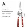 8 Inch Pruning Shears Wood Handle Pruner Garden Tree Branch Cutting Scissors Fruit Pruning Shears