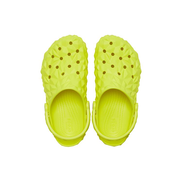 Crocs Classic Geometric Clogs 'Green' Women's 209563-76M