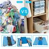 Shirt Folding Board Fast Efficient Laundry Clothes Pants Assemblable Folders Space-Saving Perforated Plastic Bender Organizer