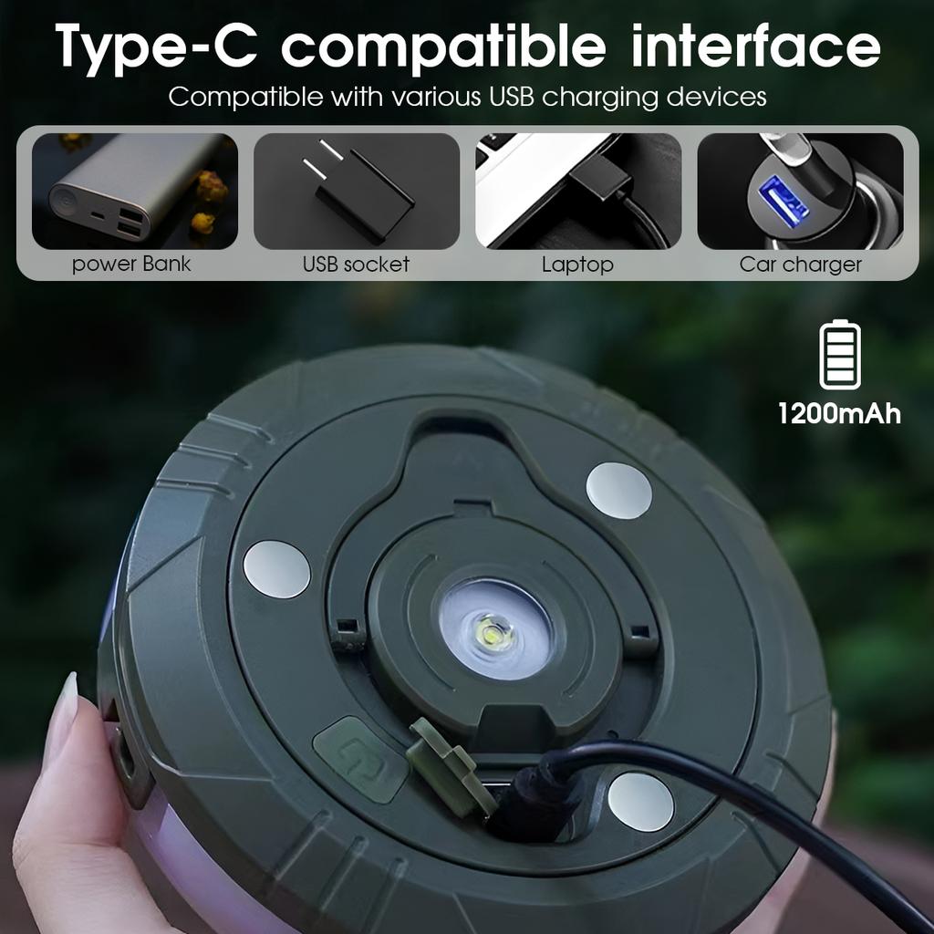 Starry Sky Camping Light -10 Meter Long Outdoor Light String, Tape Measure Light, Decorative Light, Camping Light