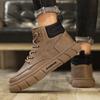 Fashion Men's Shoes Autumn Winter Casual Sports Boot Retro Outdoor Business Platform Popular Fashion Wear-resistant Comfortable Footwear
