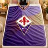 Flannel BlanketFiorentina FC Warm Soft Throw Blanket for Indoor Sofa Bed Living Room Use