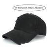 Adjustable Distressed Peaked Cap Visor Baseball Hats Streetwear Sun Hat  For Man Women Unisex