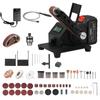 350W Mini Belt Sander Electric Bench Grinder Sanding Machine Stepless Speed Regulation Small