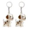 Dog Hair Storage Bottle Pet Memorial Keychain Transparent Hair Locket