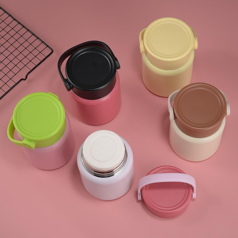 Portable Thermos Pot Leak Proof Coffee Mug Creative Vacuum Flask  Travel