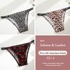3Pcs Silk Seamless Women's Panties Sexy Flower Butterfly Briefs Fashion Leopard Bikini Female Letter Waist Comfortable Lingerie