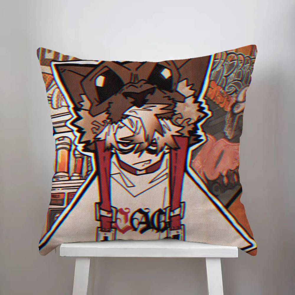 Anime Gachiakuta Pillow Case Double-Sided Printing Cushion Cover 45x45 Decorative Cushions Sofa Home Decor Soft Pillowcase